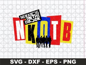 Vintage NKOTB SVG PNG EPS DXF