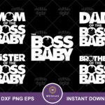 boss baby shirt family png svg download