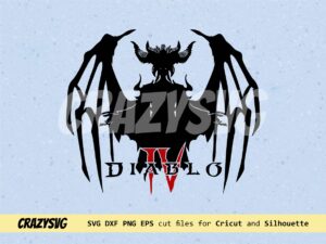 instant download diablo svg png eps