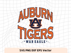 Auburn Tigers SVG War Eagle Design Download