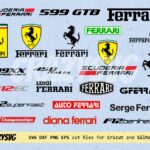 Ferrari SVG Design Bundle PNG EPS Vector