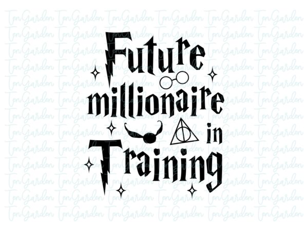 Future Millionaire in Training SVG