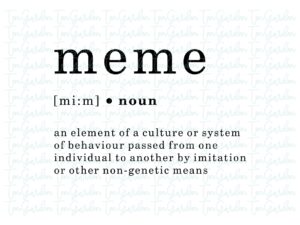 Meme Definition SVG