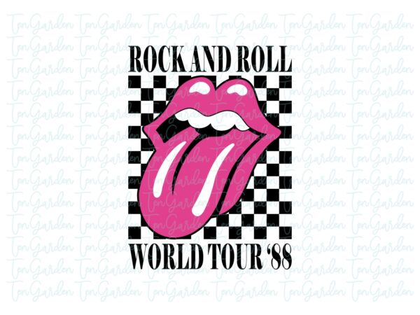 Rock and Roll SVG PNG EPS