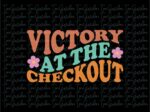 Victory at the Checkout SVG Shopping Bag Design Download