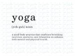 Yoga Definition SVG eps